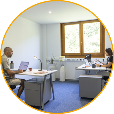 Picto comment venir en voiture au Kowo, espace de coworking en Alsace