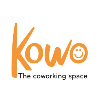 Logo du Kowo, espace de coworking au Parc d'Activités Thur Business, à Vieux-Thann, 68 Alsace